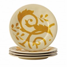 Rachael Ray Gold Scroll 6" Bread and Butter Plate RRY2947
